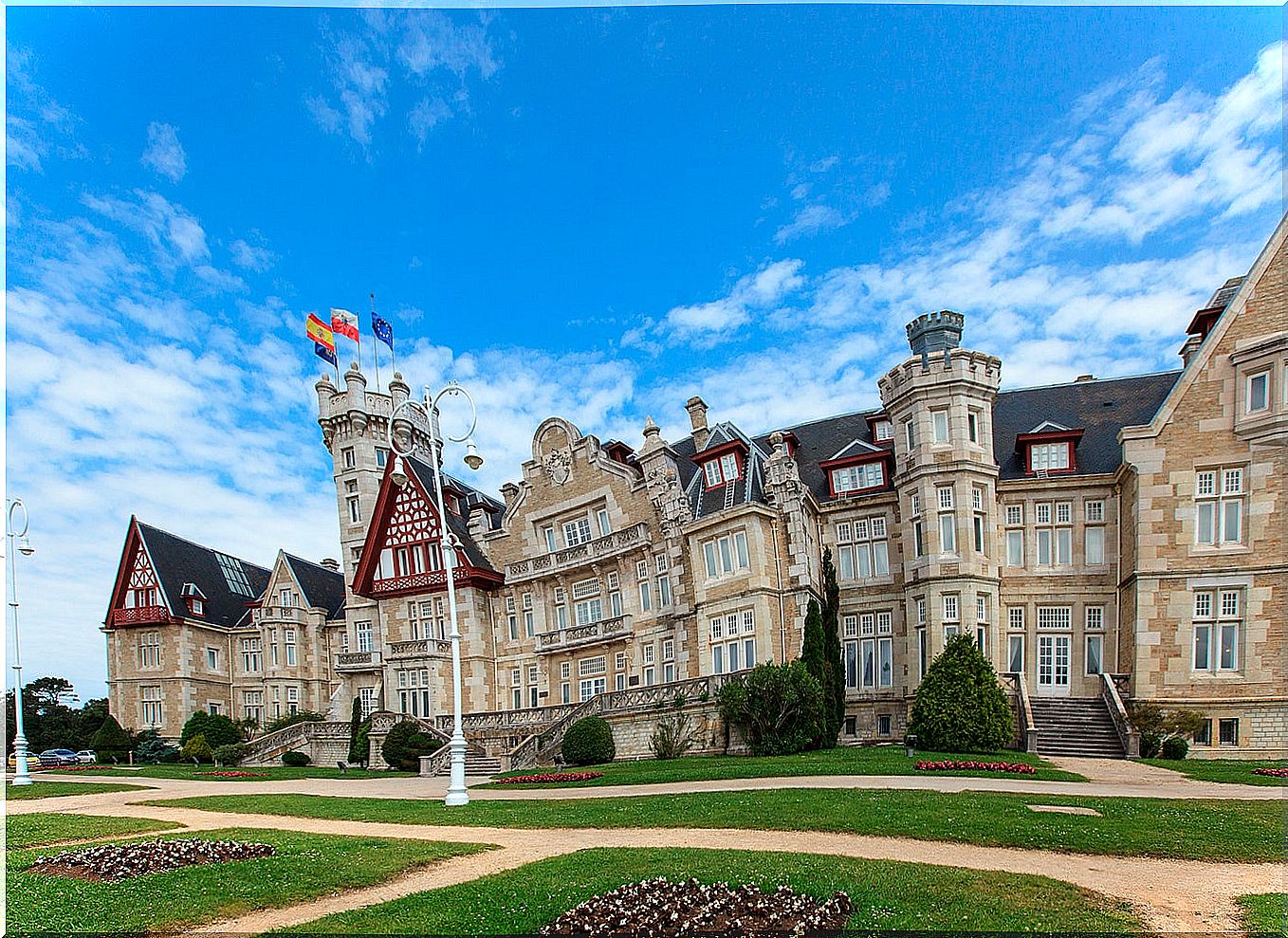 Magdalena Palace in Santander