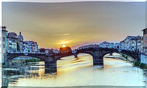 Santa Trinitá Bridge in Florence