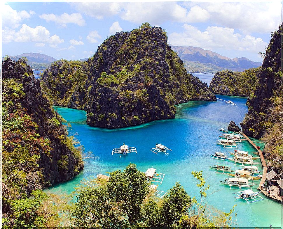 Coron Island in the Philippines