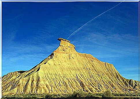 Mountain in the Bardenas Reales