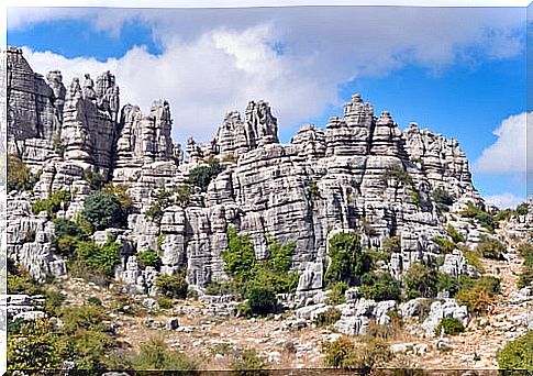 Rocks in the Torcal de Antequera