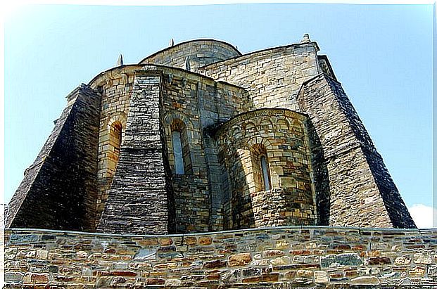 Basilica of San Martiño in Foz, one of the towns of Lugo