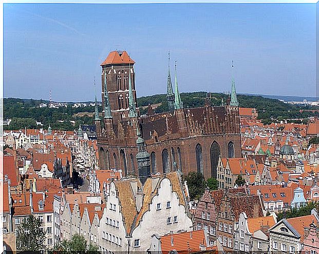 St. Mary's Basilica, one of the places to see in Gdansk