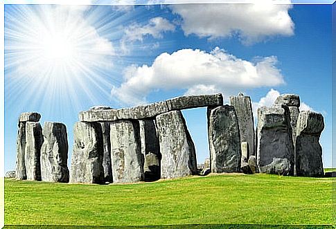 View of stonehenge 