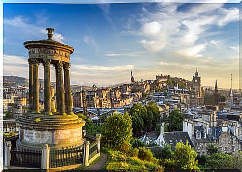 View of edinburgh