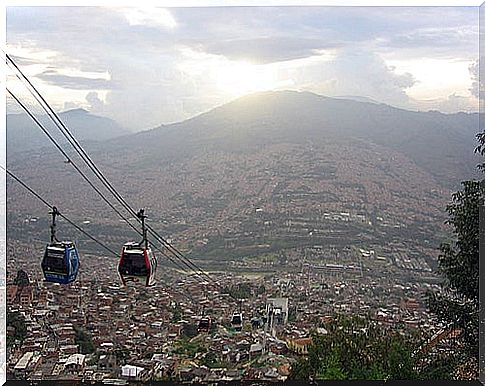 Metro Cable in Medellin