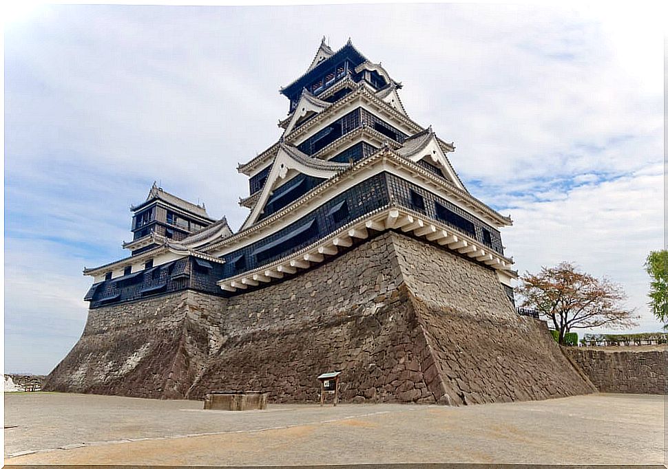 Kumamoto Castle before the earthquakes