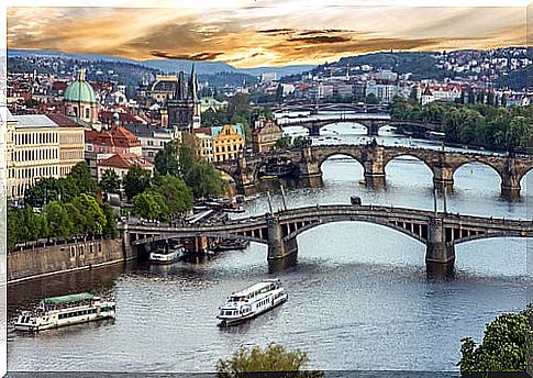 River Vltava in Prague