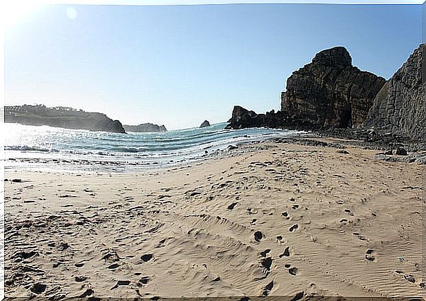 Portío beach in Liencres