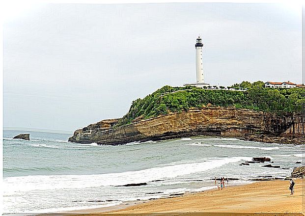 Saint Martin Lighthouse in Biarritz