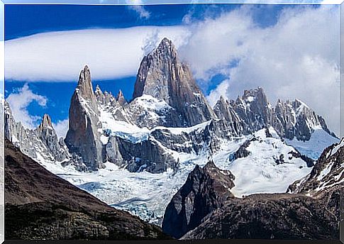 Mount Fitz Roy in Patagonia