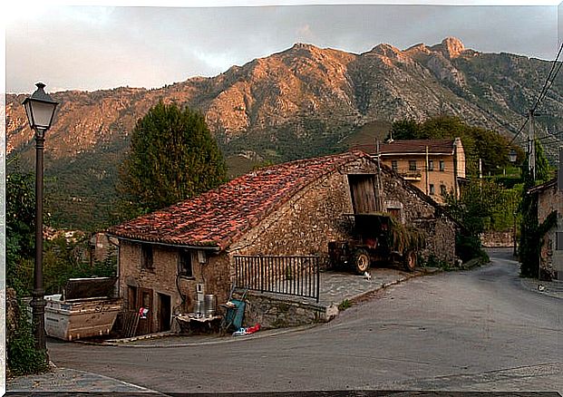 Arenas de Cabrales, one of the towns of the Picos de Europa