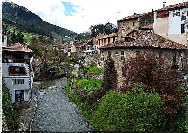 Potes, one of the towns of the Picos de Europa