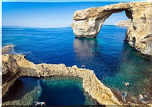 Azure Window in Malta