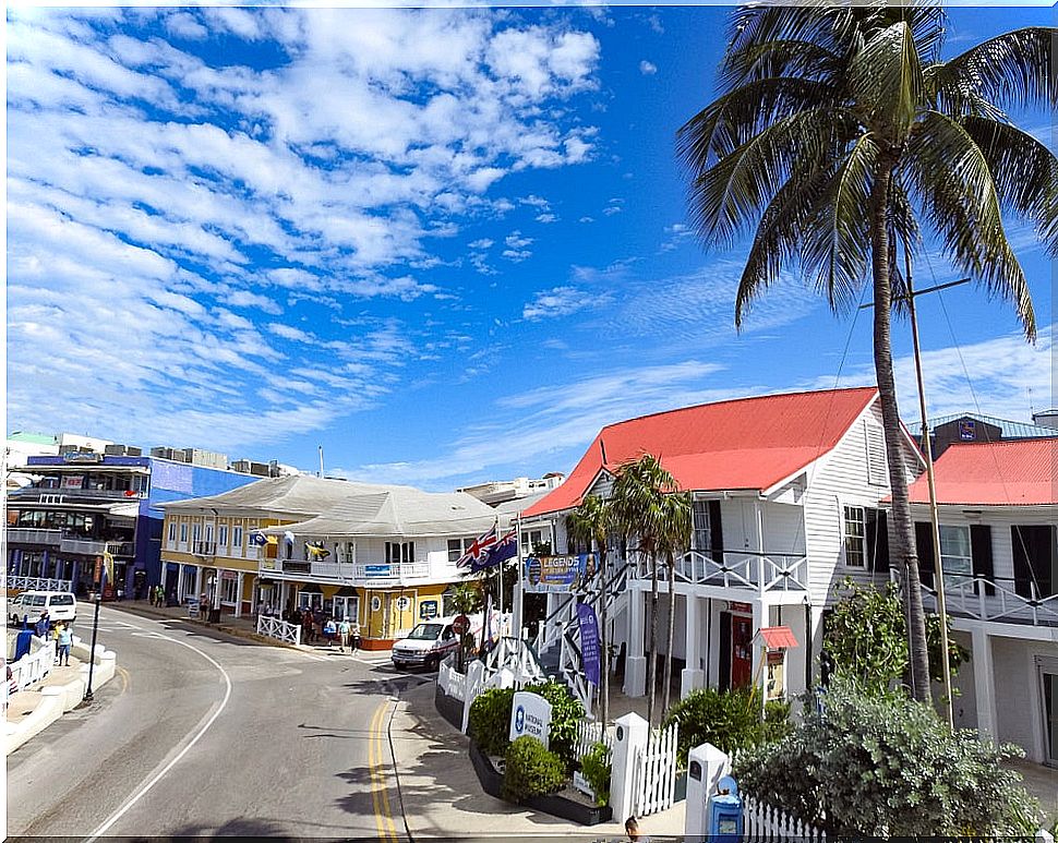 George Town in the Cayman Islands