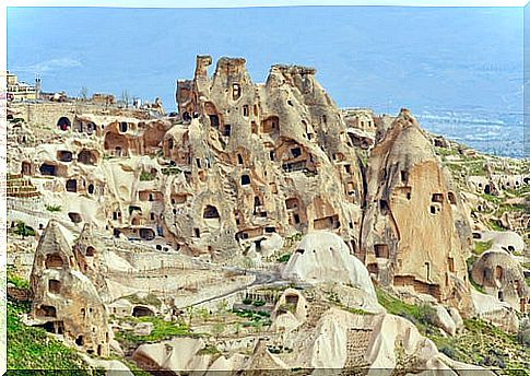 Usichar Castle in Cappadocia