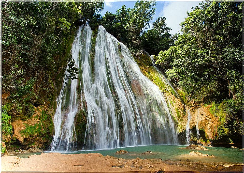 El Limón Waterfall in Samaná