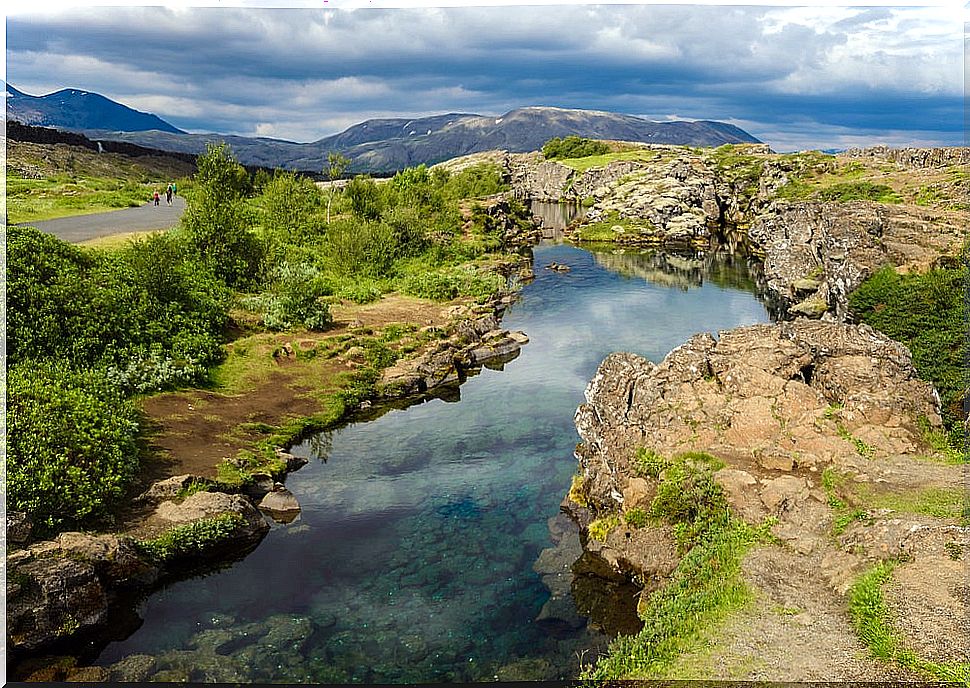 Thingvellir National Park in Iceland