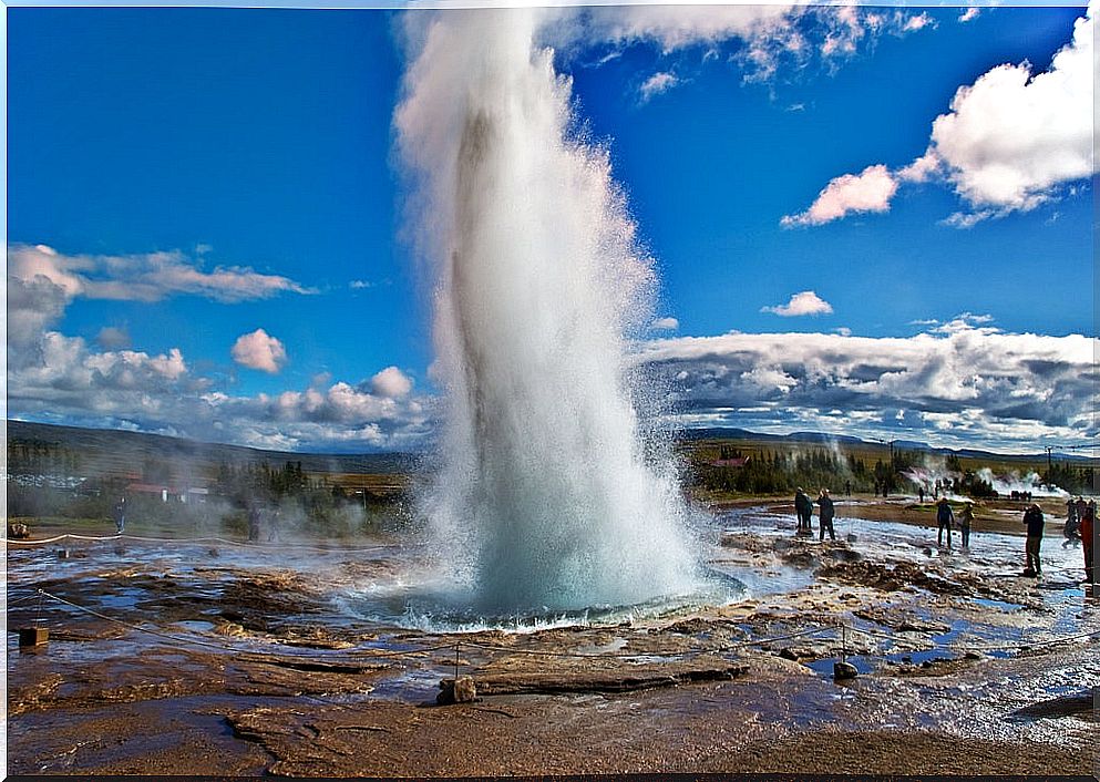 Geysir in Iceland