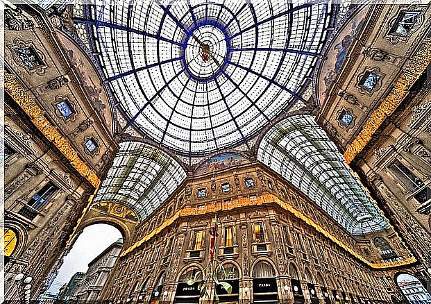 Vittorio Emanuelle I Gallery in Milan