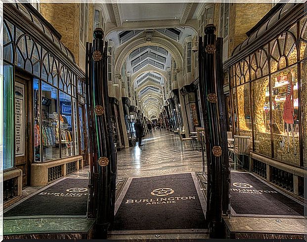 Burlington Arcade in London