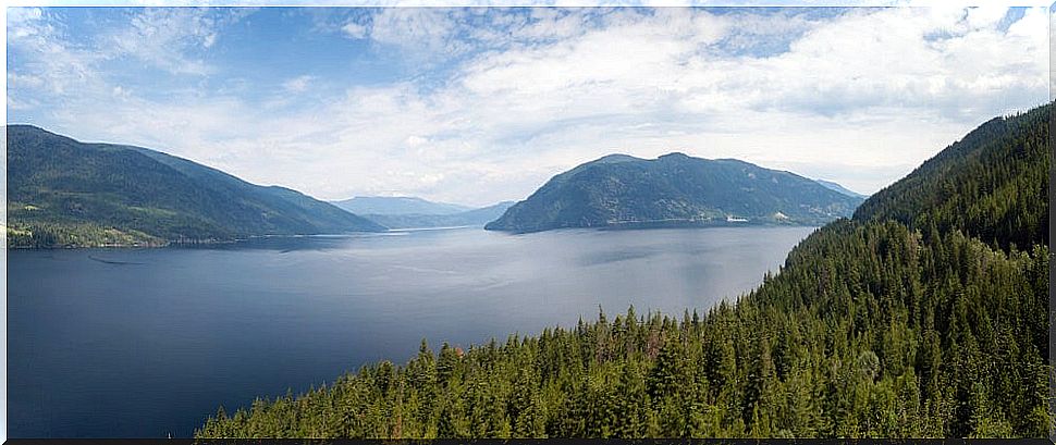 Shuswap Lake near Enderby