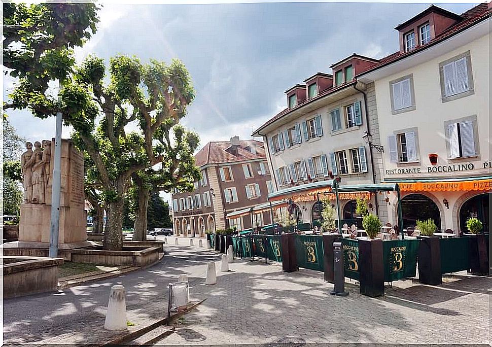 Square in Carouge