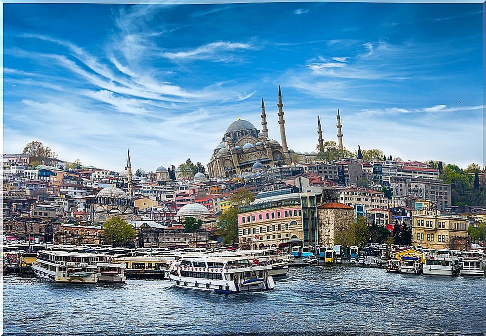 Istanbul from the Bosphorus