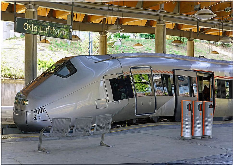 Advantages of the Oslo airport express train