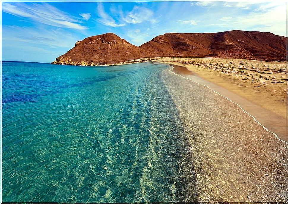 El playazo, one of the best beaches in Cabo de Gata