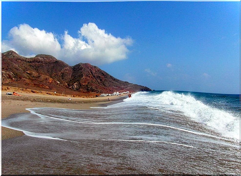 Las Salinas beach in Cabo de Gata