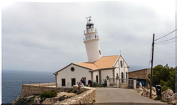 Capdepera lighthouse in Cala Rajada