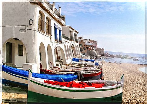 Calella de Palafrugell in Girona