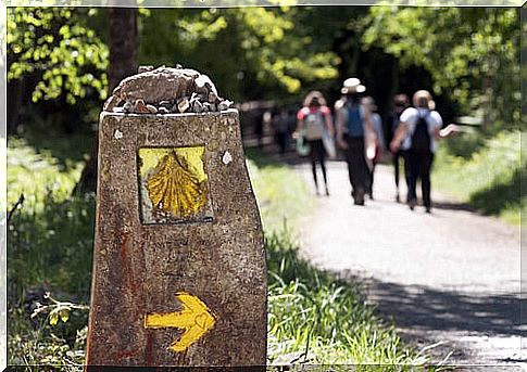 Signposting on the Camino de Santiago