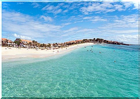 Sal Island in Cape Verde