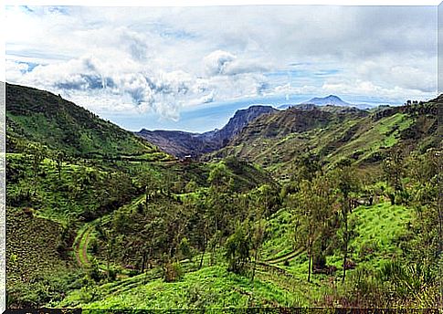 Santiago Island in Cape Verde