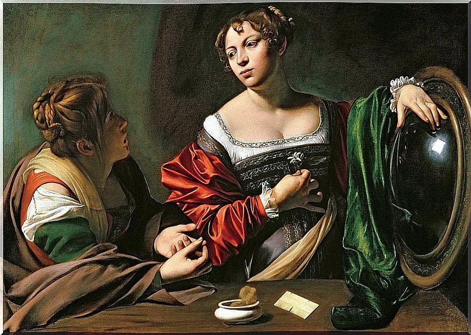 "Marta and Maria Magdalena" by Caravaggio