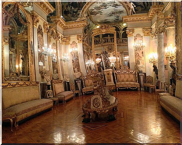 Interior of the Cerralbo Museum