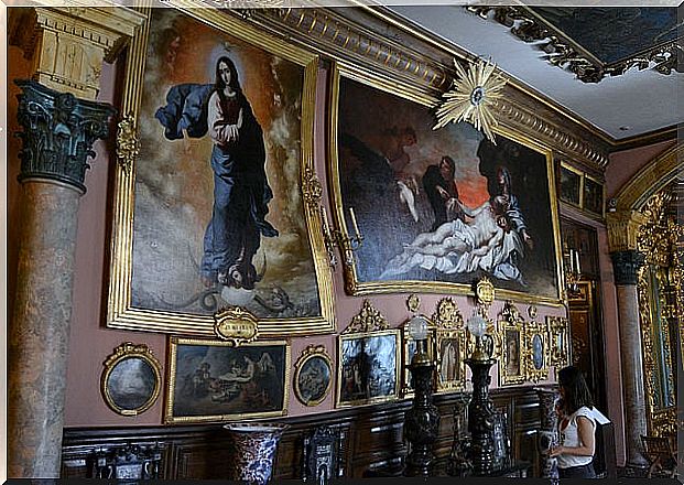 Interior of the Cerralbo Museum