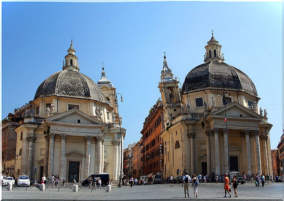 Piazza del Popolo in Rome