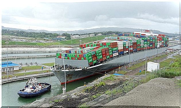 Agua Clara Locks in the Panama Canal