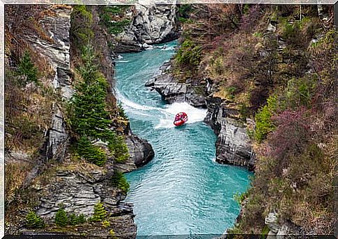 Queenstown in New Zealand