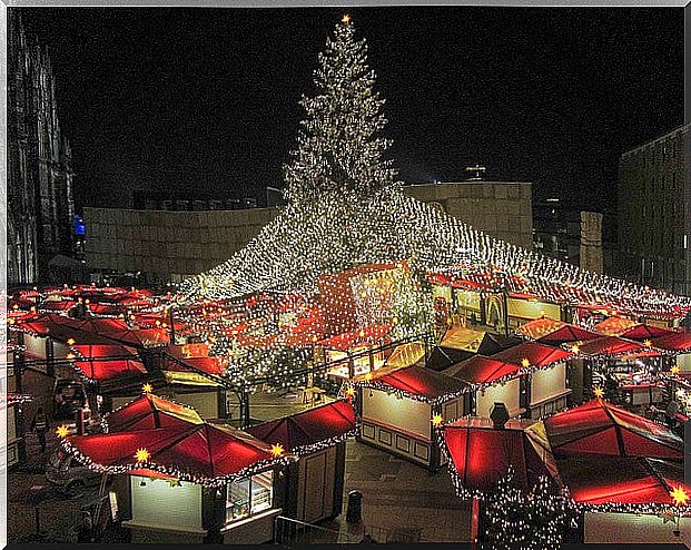 Christmas market in Cologne