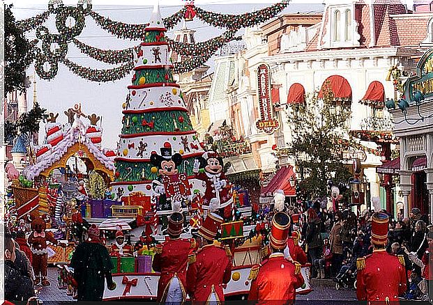 Disneyland Paris, one of the special Christmas destinations