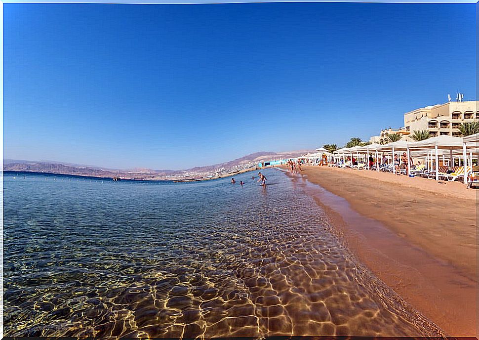 Beach in Aqaba