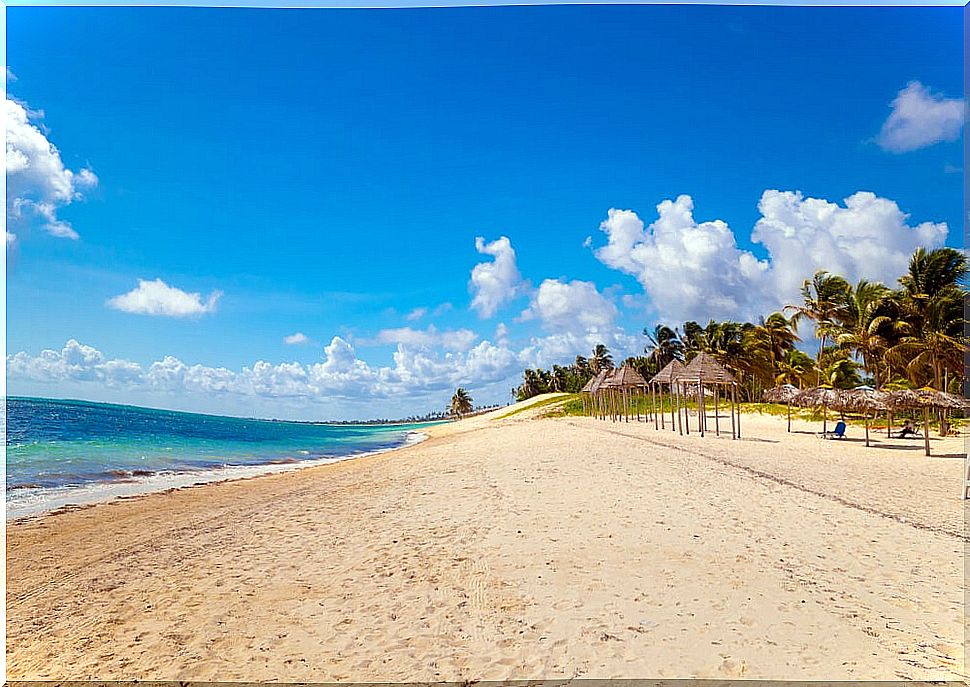 View of Santa Lucia beach