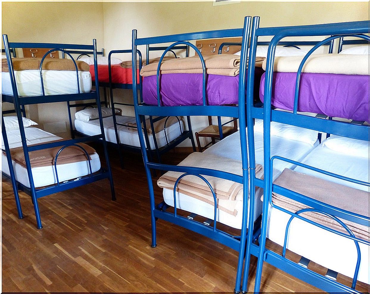 Hostel room