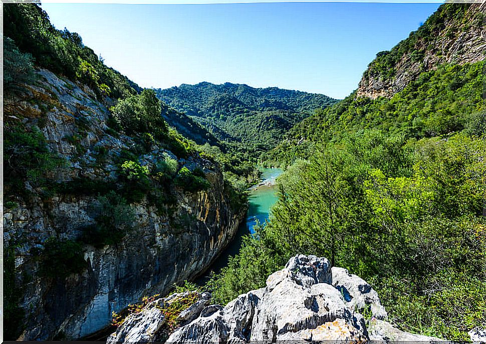 Buitreras Canyon in Malaga