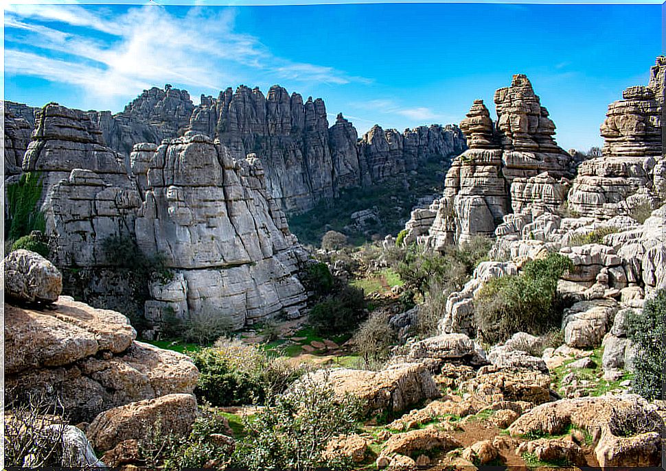 El Torcal, one of the most beautiful karst mountains