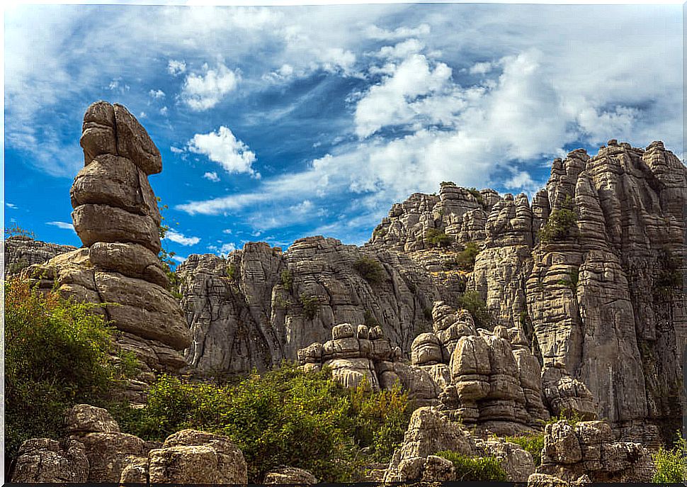 Torcal landscape